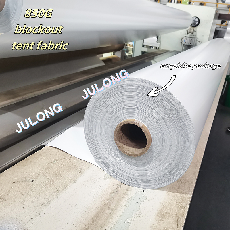 850G PVC obložena markiza šatorska tkanina